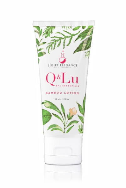 Q&lu 2oz Travel Size Bamboo Lotion High Res