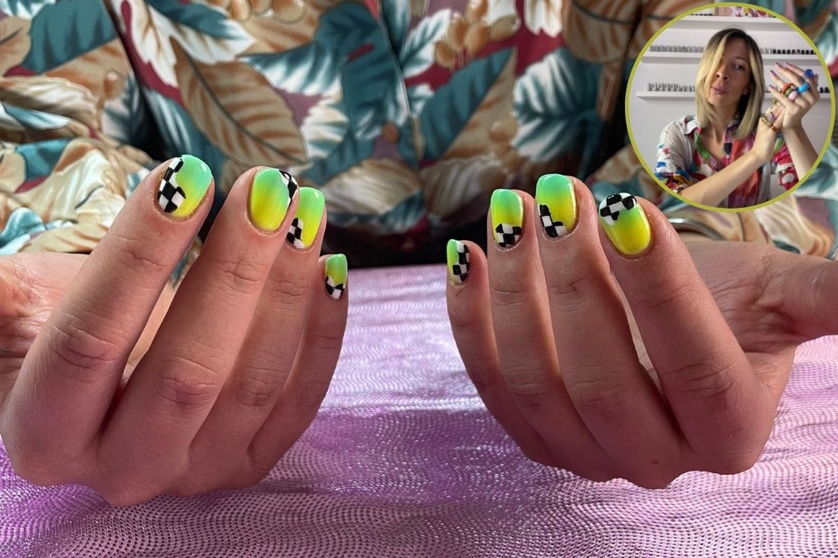 Maja Bakic Green Nails Header