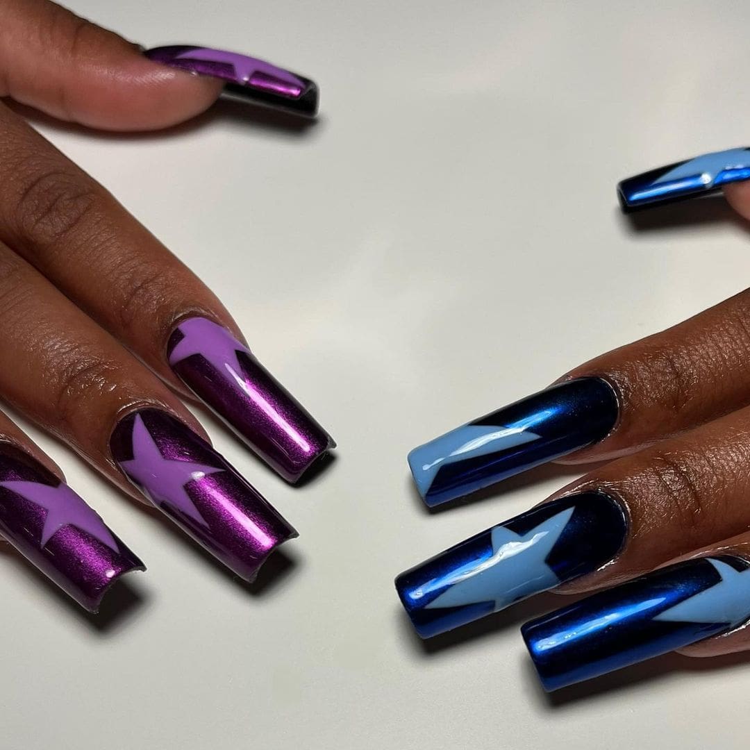 40 Chrome Nail Ideas To Stay On Trend In 2023   Alysnailz 