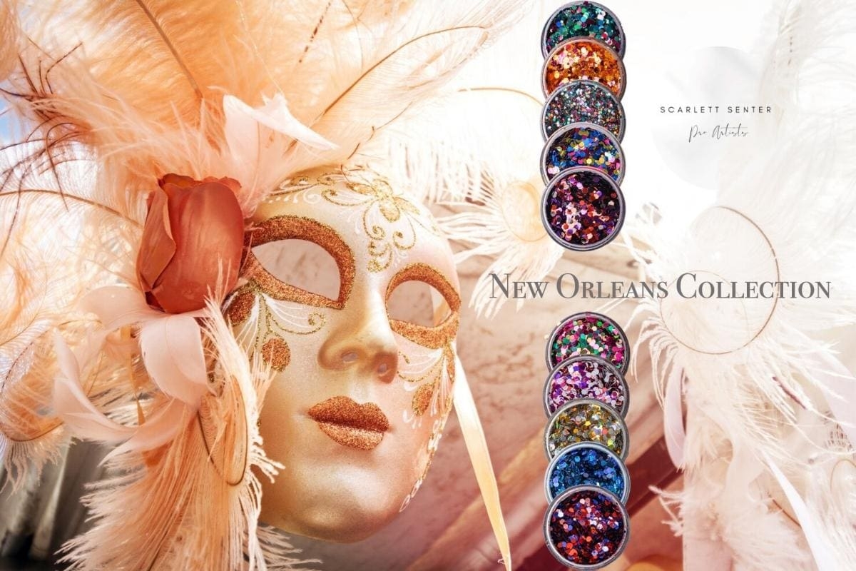 Scarlett Senter New Orleans Glitter Collection Header Pic