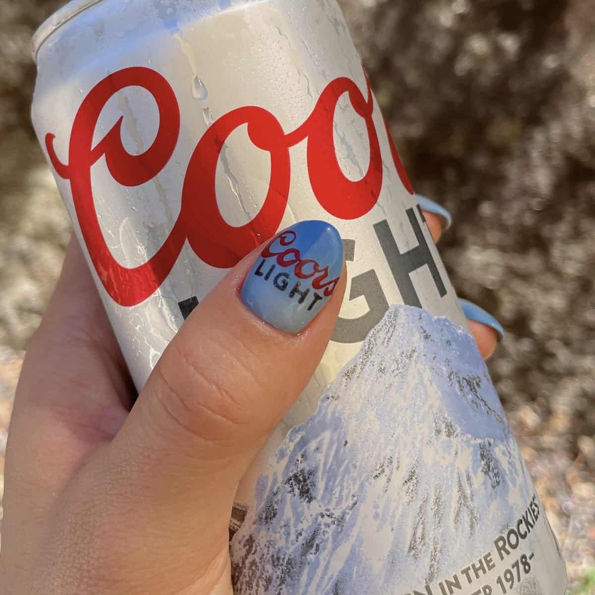 The Coors Light colourchanging nail polish you didn’t know you needed