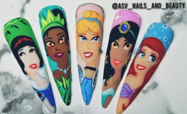 Asv Nails And Beauty Disney Princess Films