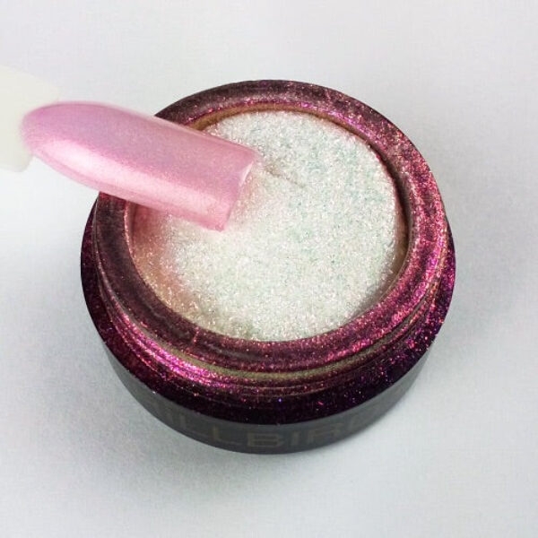 Brillbird Chrome Powder In Unicorn Pink