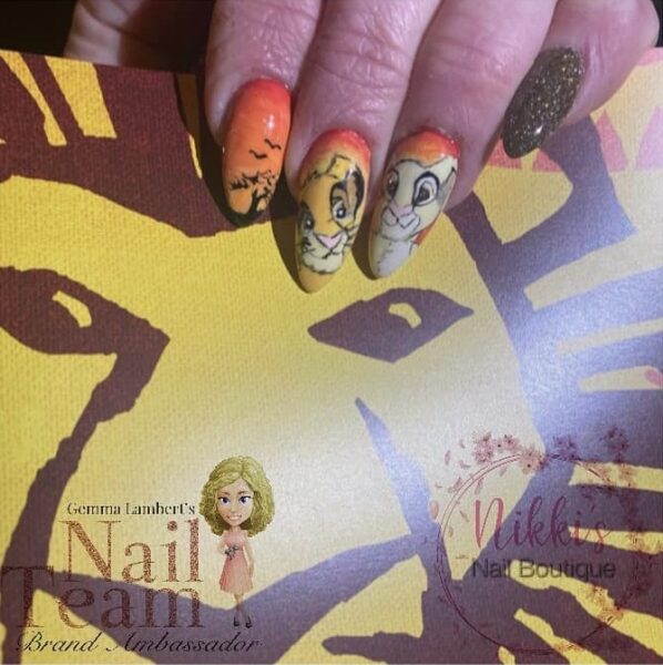 Nikki's Nails Boutique The Lion King