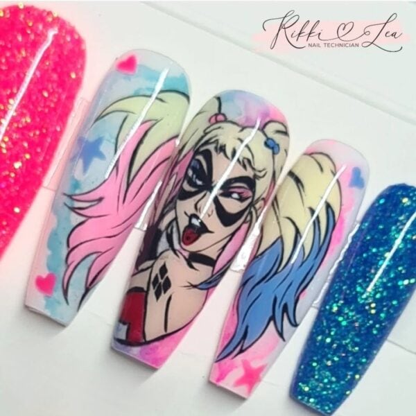 Rikki Lea Nail Technician Suicide Squad & Birds Of Prey