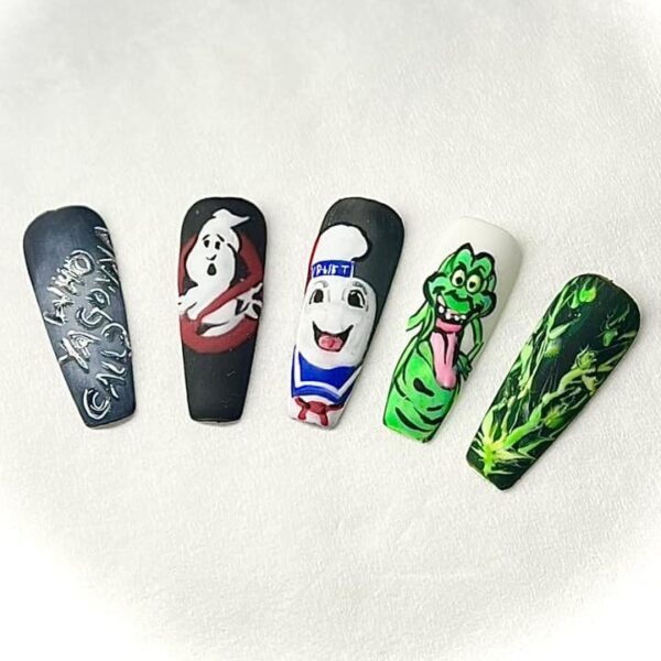 Siran Hudson Nail Artist Ghostbusters