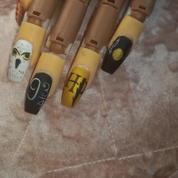 Turyas Charmed Nails Harry Potter Series