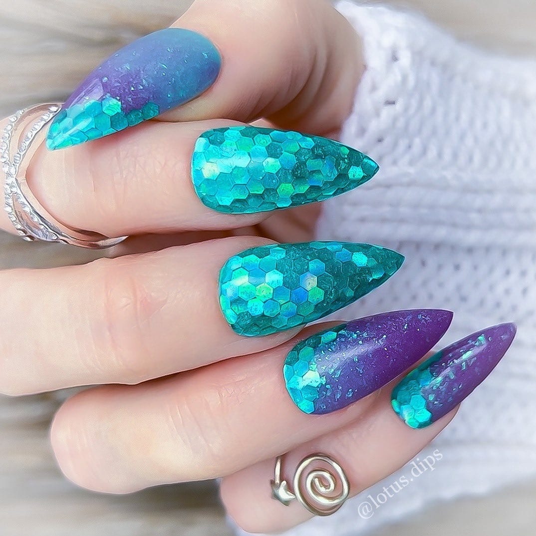 Truly Madly Beauty Disney Nail Art Series  The Little Mermaid