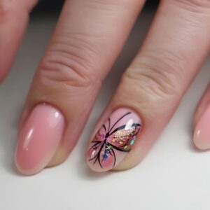 Butterfly Nails Header La Nails Artistry