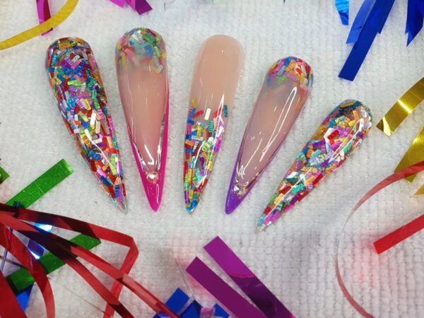 Sugar coated nails