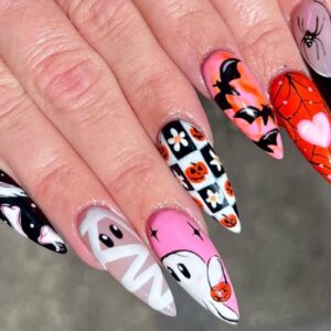 Halloween Mix & Match Nails