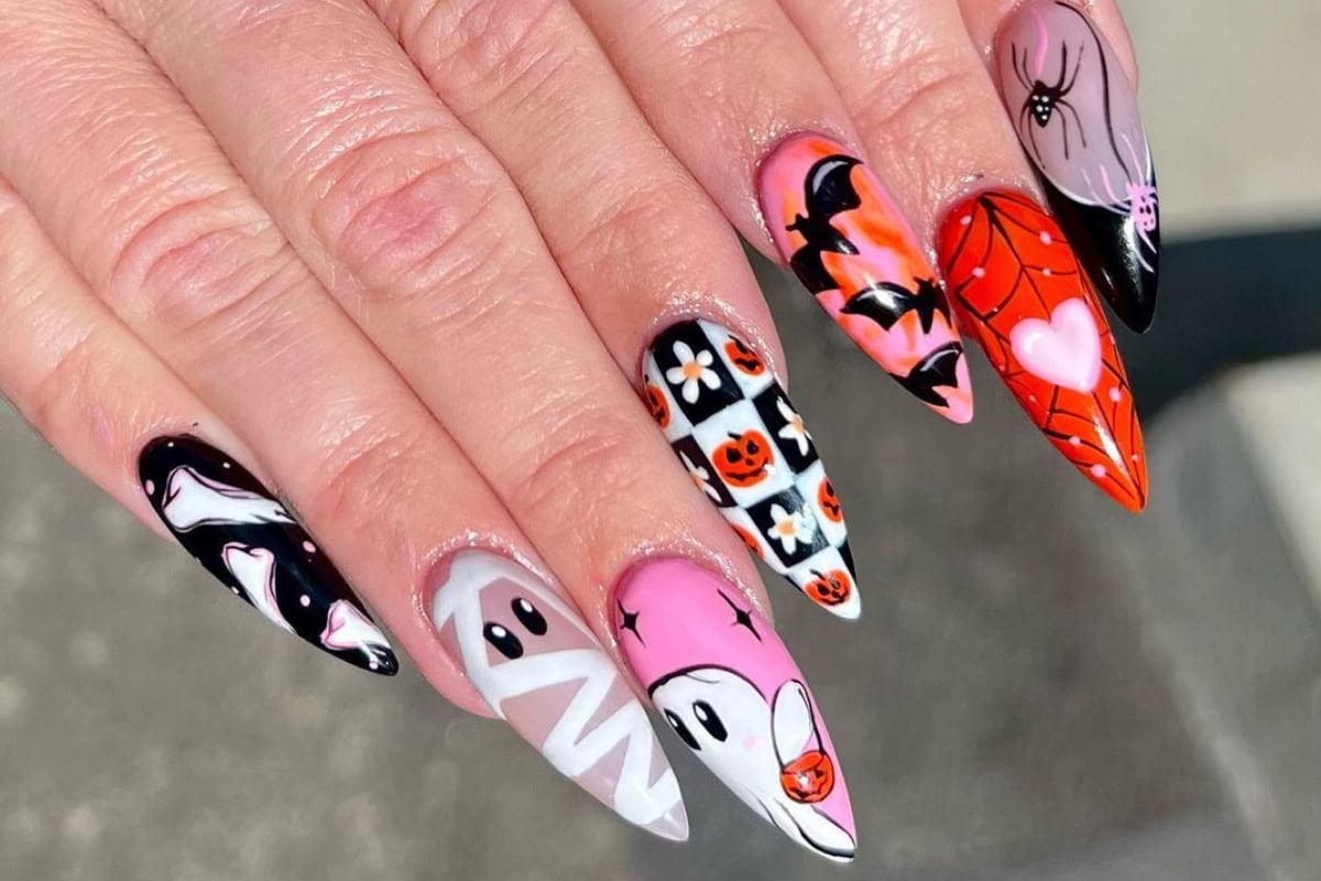 Halloween Mix & Match Nails
