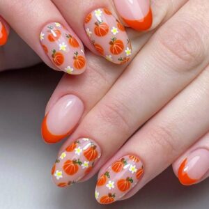 Pumpkin Nails Header