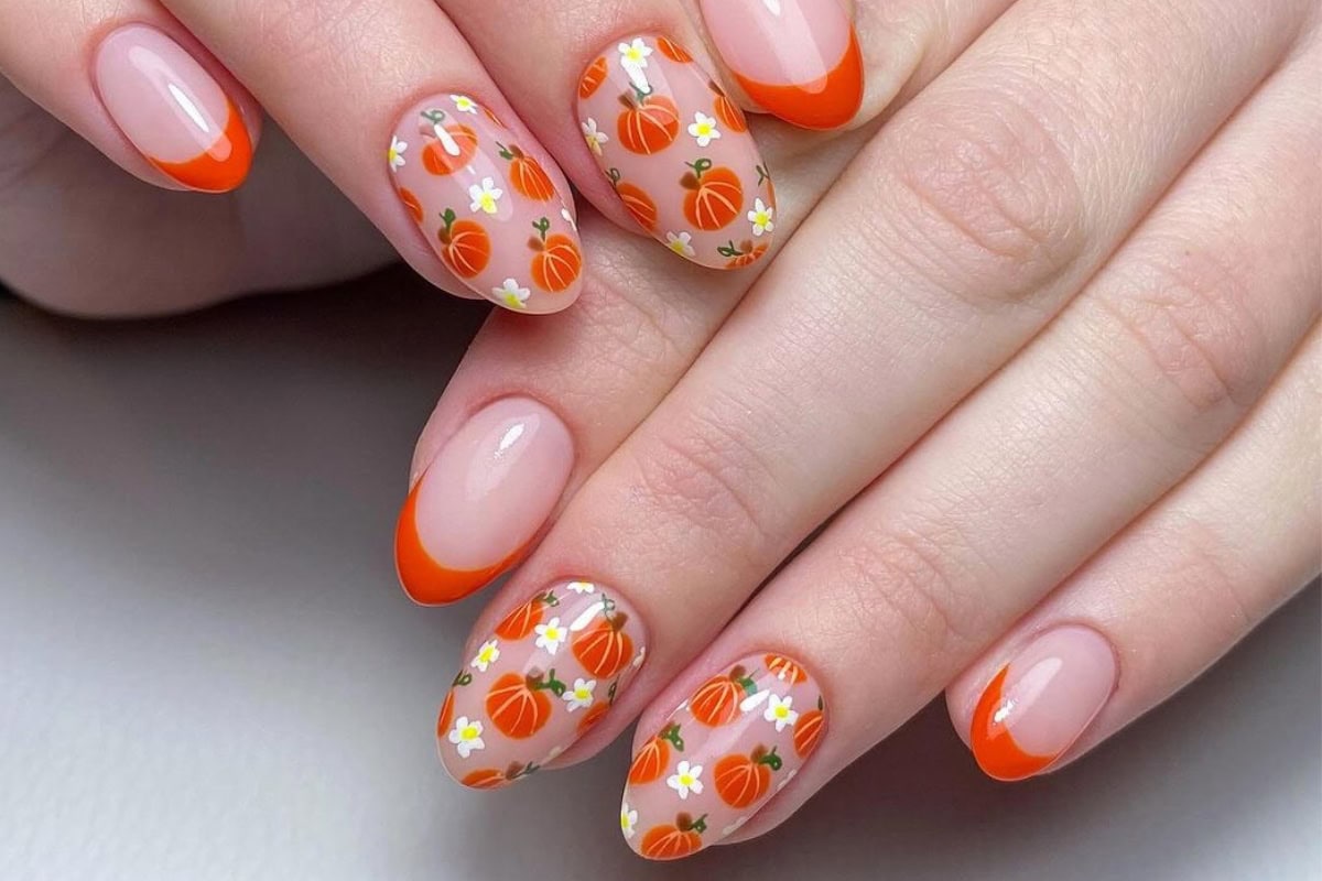 Pumpkin Nails Header