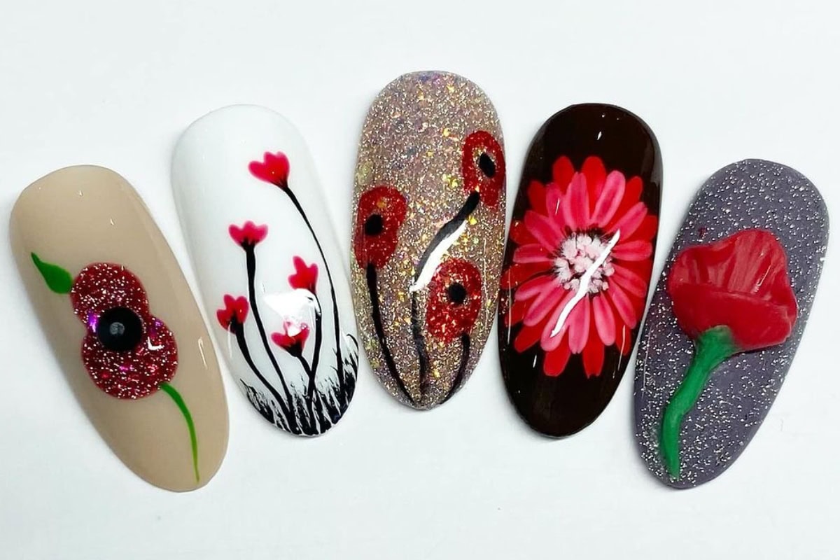 Remembrance Day Nails Header