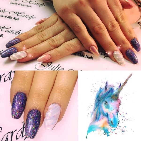Now Your Nails Can Sparkle Like a Unicorn - Brit + Co