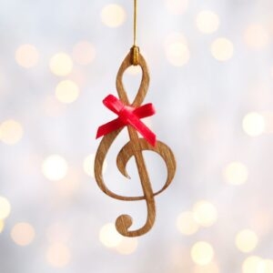 Christmas Music Treble Clef