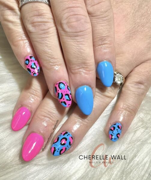 Cherelle Wall Animal Print And Bright Colours