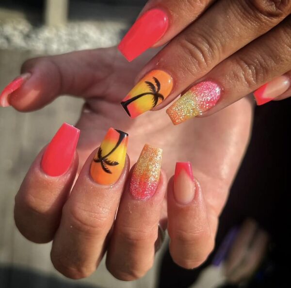 Claire Chapman Summery Nails