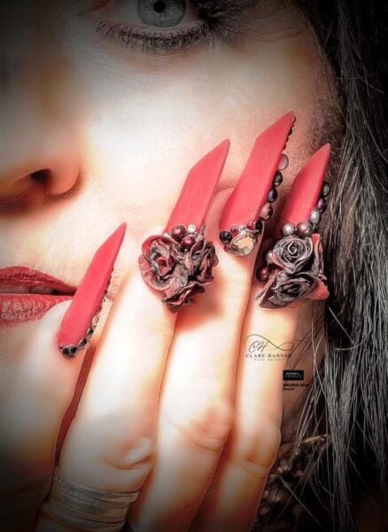 Claire Hanson Nail Artist Attempting Nail Art In Many Forms