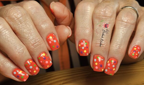Liesl Perryman All Things Dots. Dots Are My Signature Look That I Incorporate In All My Nail Art