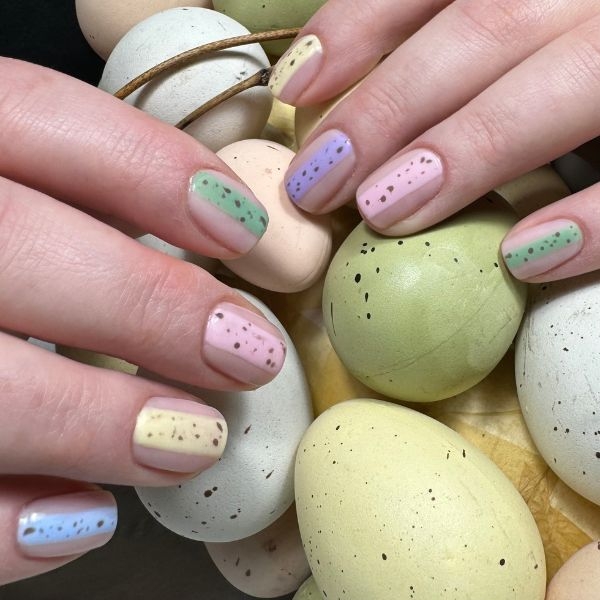 Lucy Price Finished Mini Egg Nails