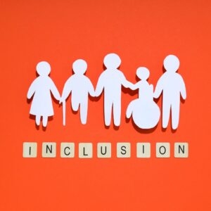 Inclusion Orange Cut Out