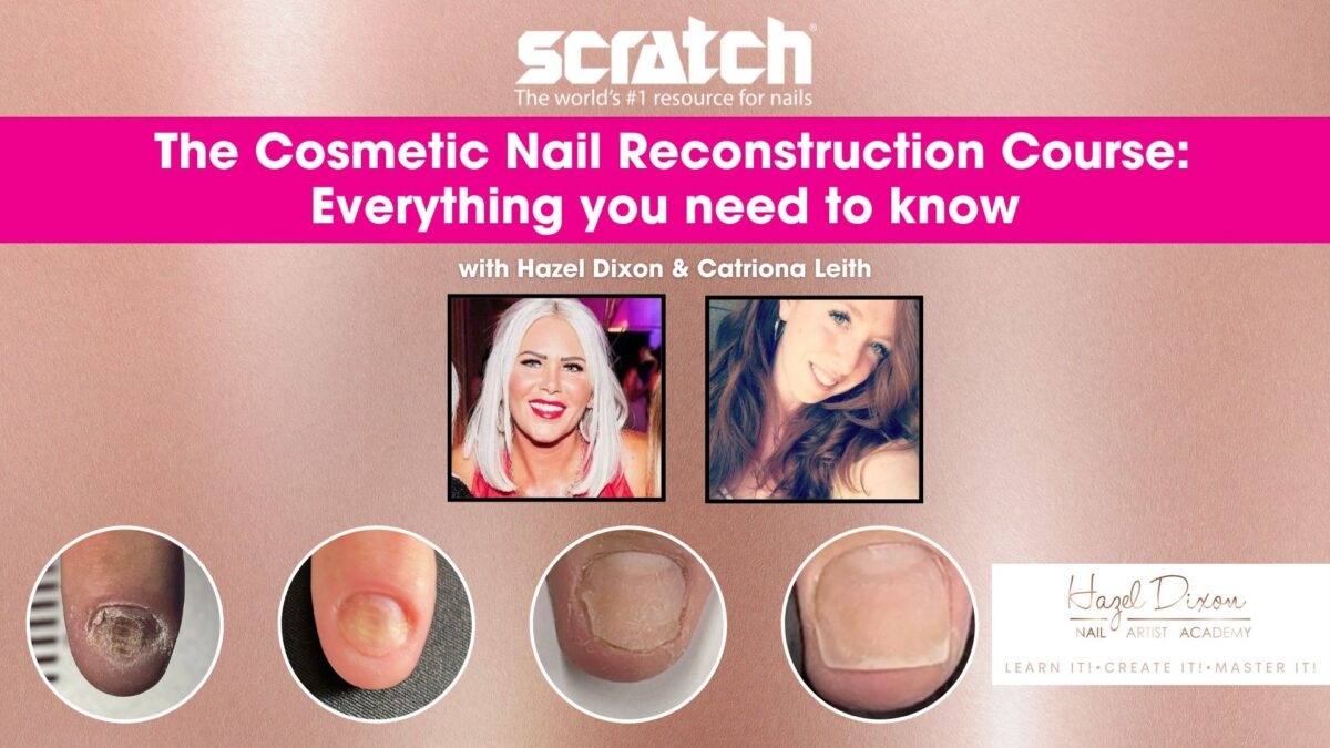 Cosmetic Nail Reconstruction Course Hazel Dixon Cat Leith