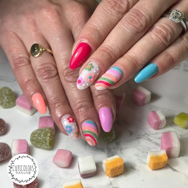 Cuticolors Using Ink London Sweet Shop Collection