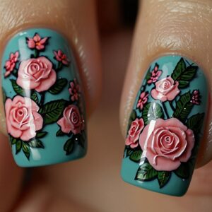 Ai Rose Nails Leonardo Ai