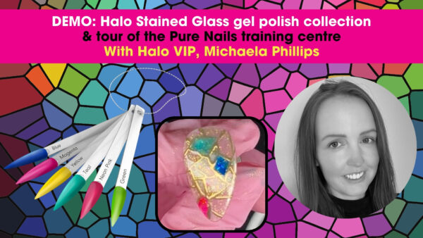 Halo Stained Glass Live