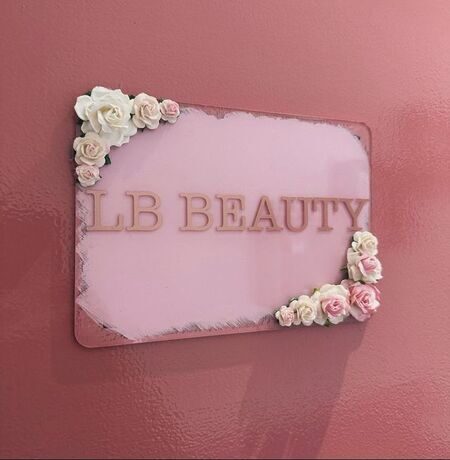 Lb Beauty Sign