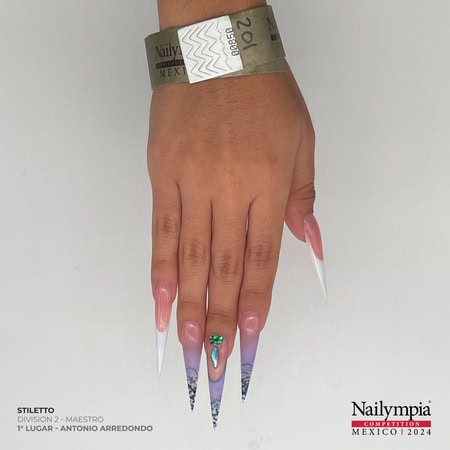 Nm24 Stiletto Nails Div 2 1st Place