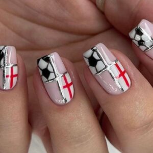 Football Nails 1