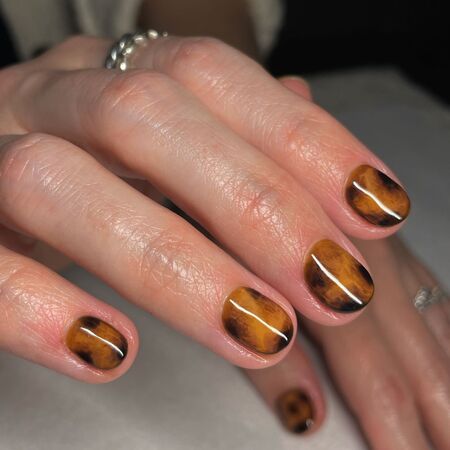 Hayley Mccolm Tortie Nails