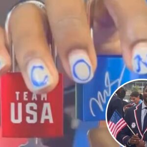 Noah Lyles Nails