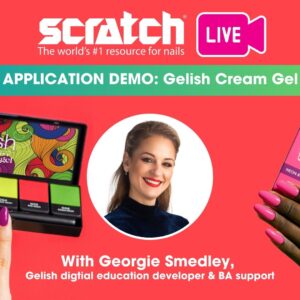 Gelish Cream Gel Live Cover Georgie Smedley