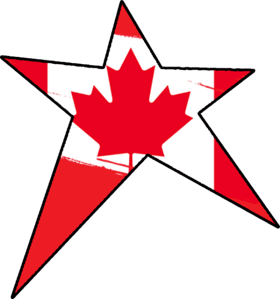 Nasna Star Flag Canada