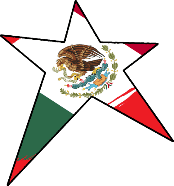 Nasna Star Flag Mexico