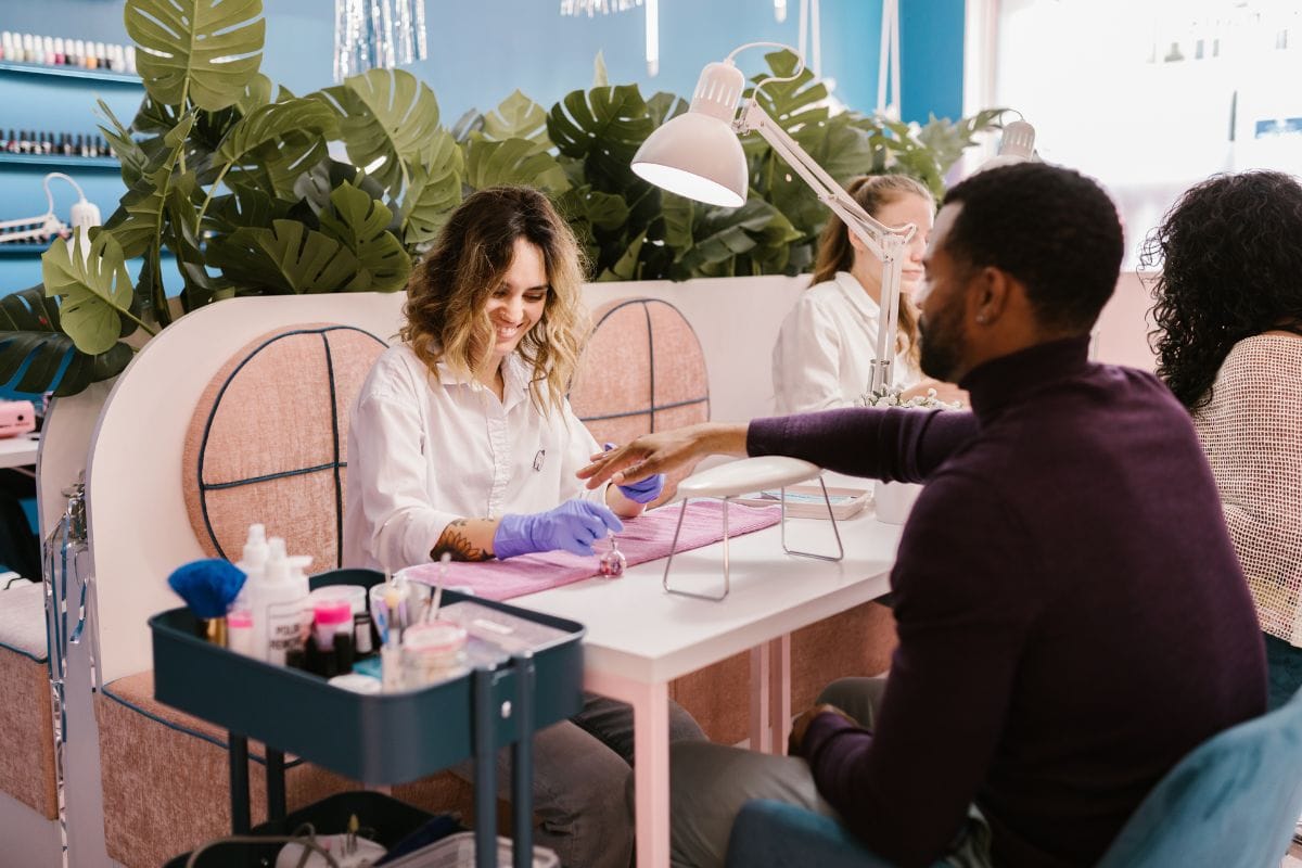 Nail Salon Nail Desk Canva Stock