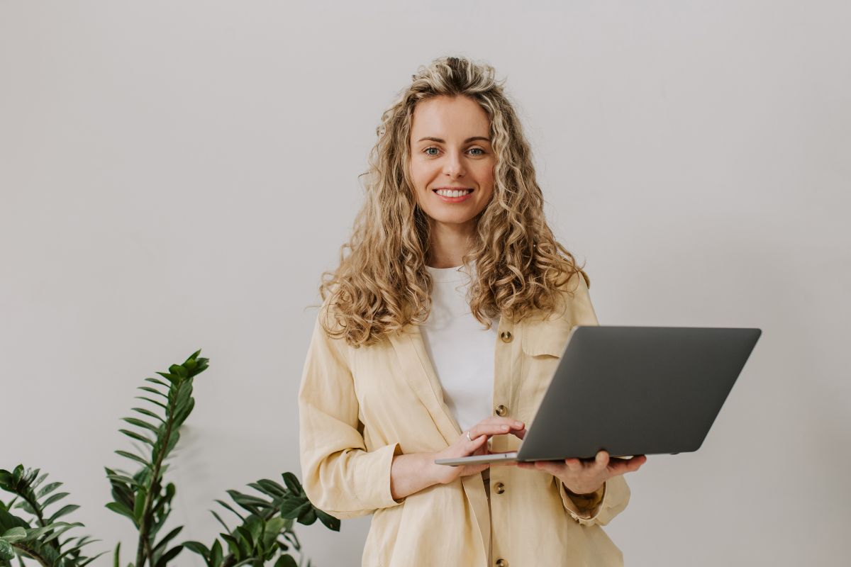 Woman Laptop Business