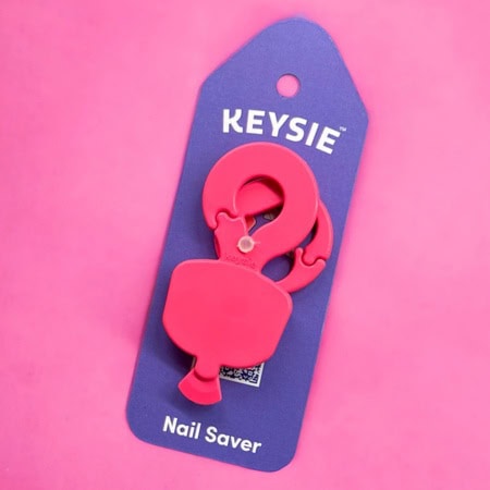 Keysie Nail Saver In Pink