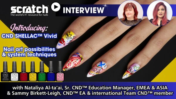 Cnd shellac vivid nail art nataliya sammy birkett leigh