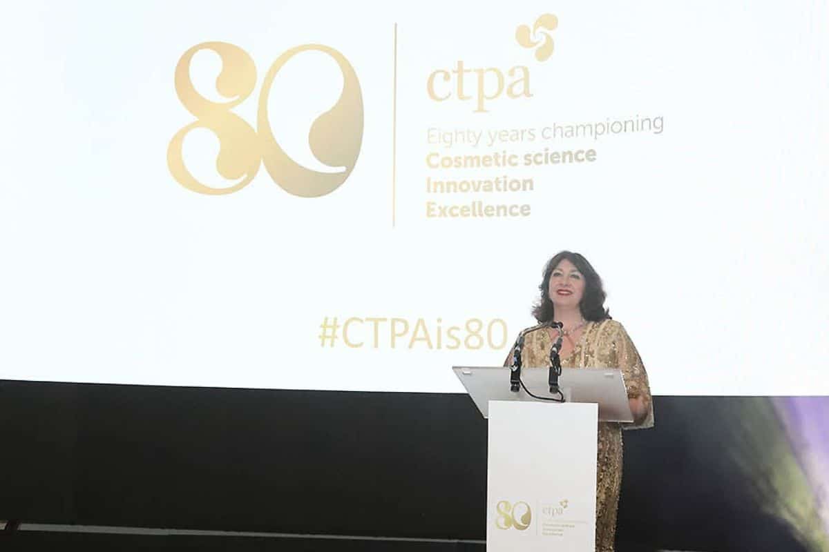 Dr Emma Meredith OBE at CTPA 80th anniversary event Dr emma meredith obe at ctpa 80th anniversary event