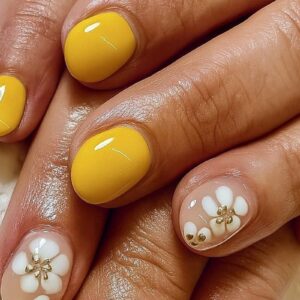 Mustard yellow lead