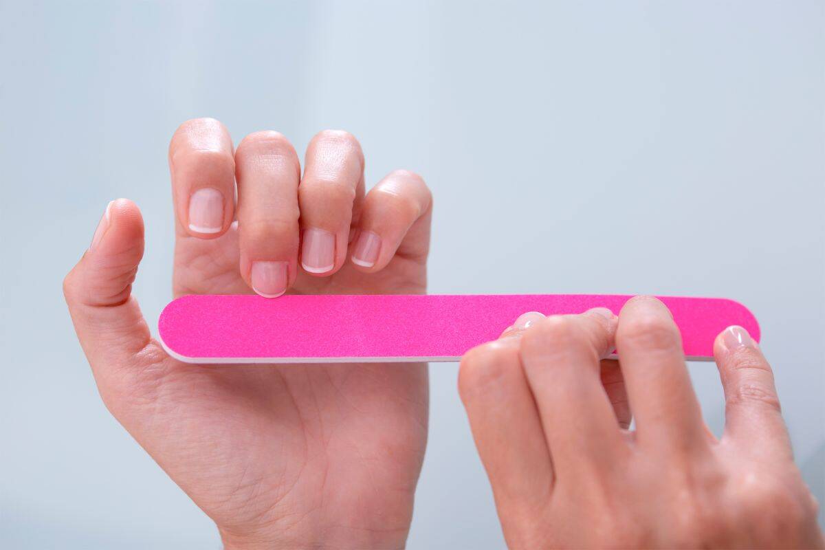 Nails and file Nails and file