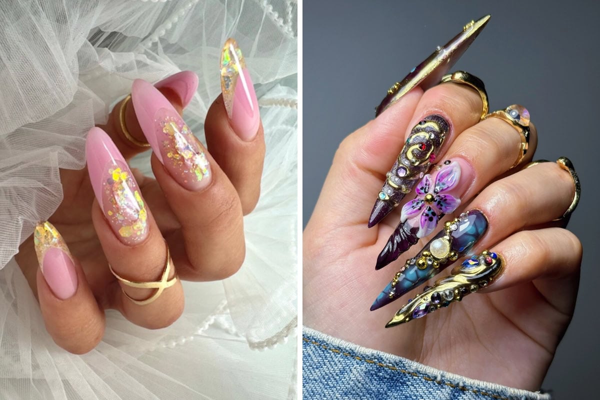 Ssas25 finalists party nails