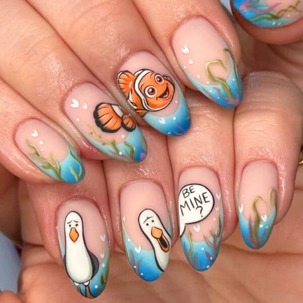 Valentine's nails