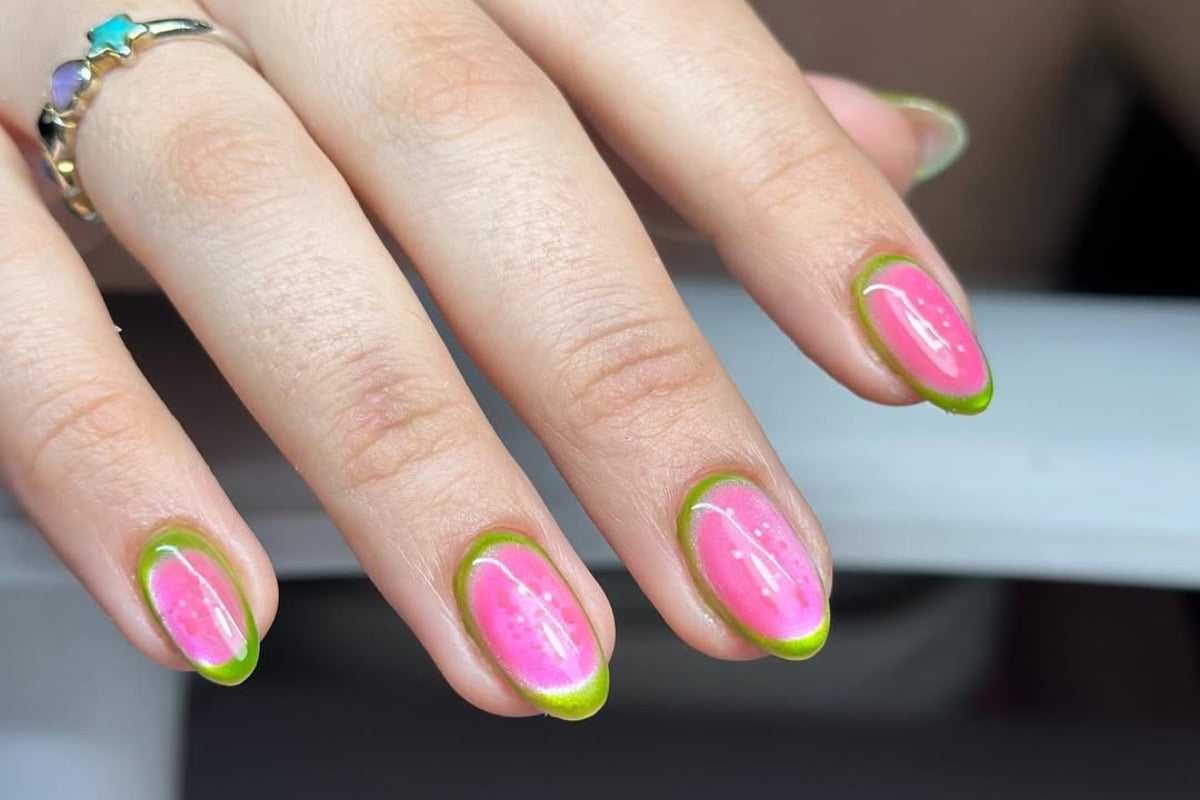 guava nails header - happylunails Guava nails header happylunails