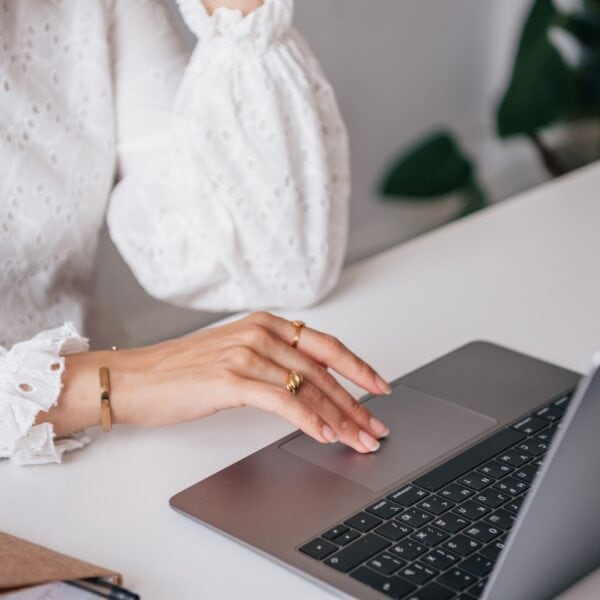 Woman on laptop